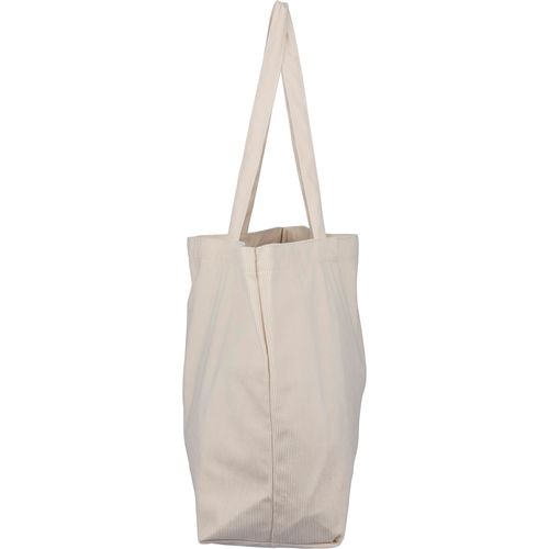 Sac shopping en velours côtelé Tino - 6