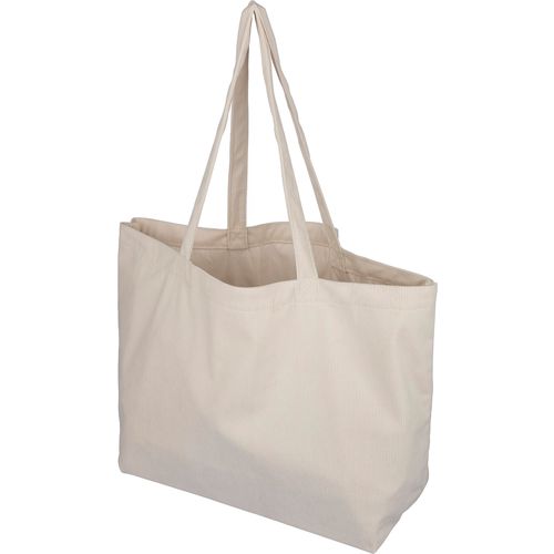 Sac shopping en velours côtelé Tino - 2