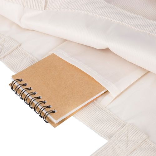 Sac shopping en velours côtelé Tino - 7