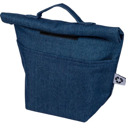 Sac isotherme roll-top en denim recyclé Mira - 2