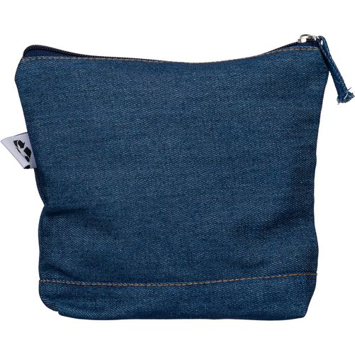 Trousse de maquillage en denim recyclé Orin - 5