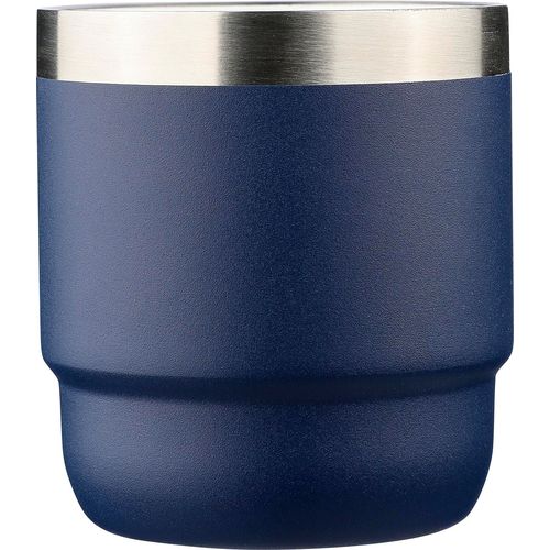 Mug double paroi de 180 ml en acier inoxydable recyclé Lilia - 6