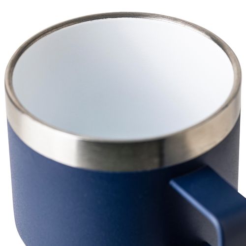 Mug double paroi de 180 ml en acier inoxydable recyclé Lilia - 10