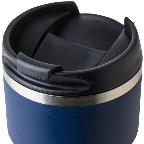 Mug double paroi de 175 ml en acier inoxydable recyclé Oli - 14