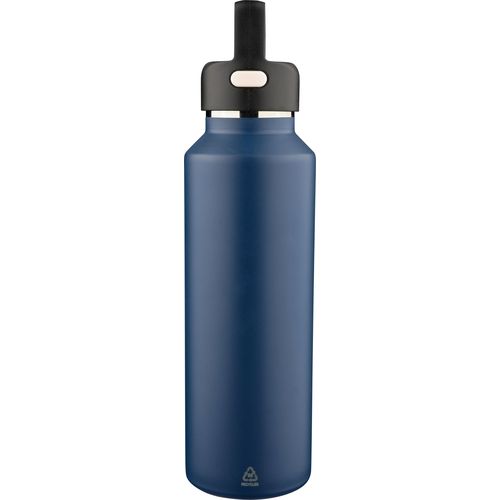 Gourde double paroi de 600 ml en acier inoxydable recyclé Mace - 5