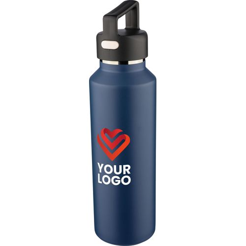 Gourde double paroi de 600 ml en acier inoxydable recyclé Mace - 3