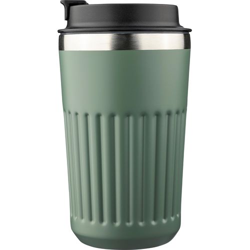 Mug double paroi en acier inoxydable recyclé de 400 ml Chiara - 3