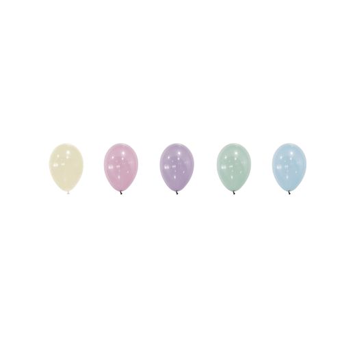 globo latex cristal arc-en-ciel - 2