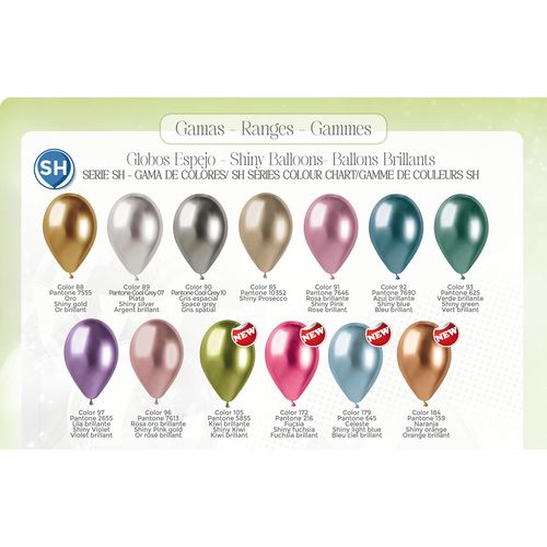 ballon latex brillant - 2