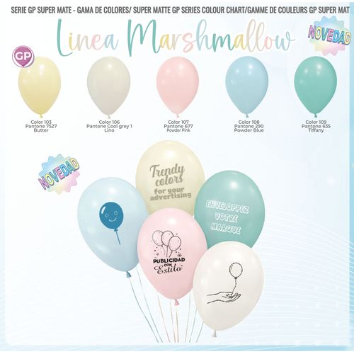 ballon latex pastel - 2