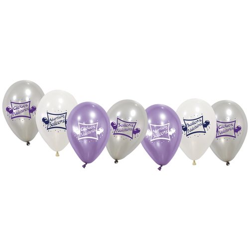 ballon latex métalisé - 2