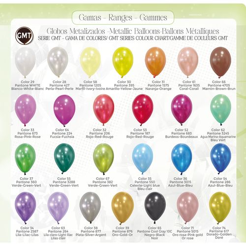 ballon latex métalisé - 4