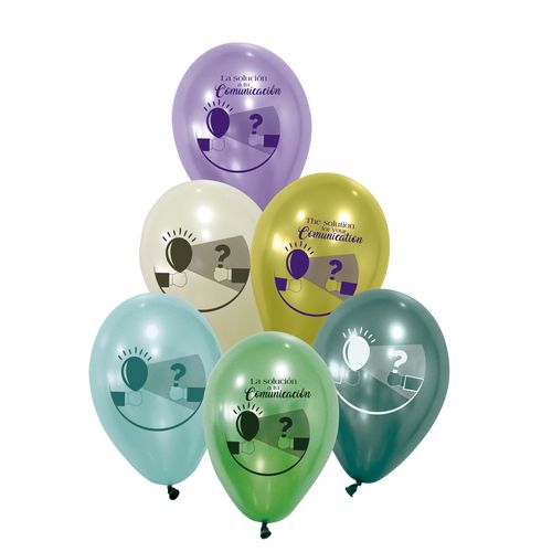 ballon latex métalisé - 1