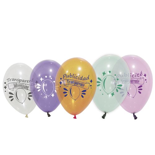 ballon latex cristal - 1