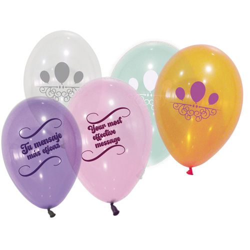 ballon latex cristal - 1