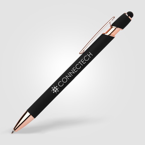 Prince Softy Rose Gold Stylo Gel avec Stylet - 1
