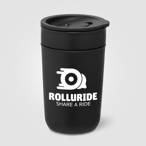 Danube - Gobelet en céramique de 355 ml avec extérieur et couvercle en plastique recyclé - 1