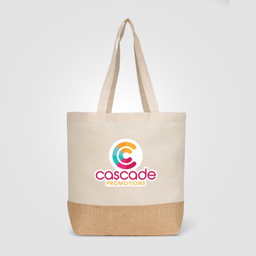 Rio™ Shopper Tote Bag - en 140 gsm de Coton Recyclé et Fibre de Jute Naturelle - 1