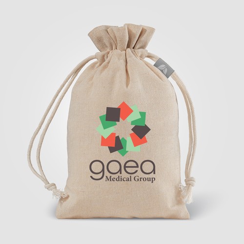 Petit Sac cadeau en coton recyclé de 105 gsm - 1