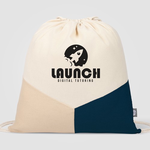 Triad - Sac à cordon en coton recyclé multicolor - 1