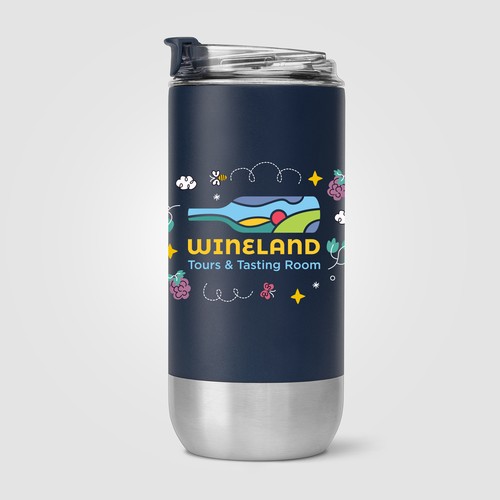 Glacier - 475 ml Gobelet à Double Paroi en Acier Inoxydable Recyclé - 1