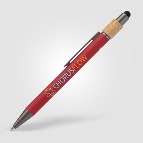 Reborn Spinner Stylo en aluminium recyclé avec stylet - breveté - 1