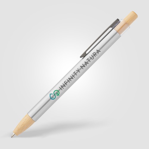 Stylo Nova en acier inoxydable recyclé - 1
