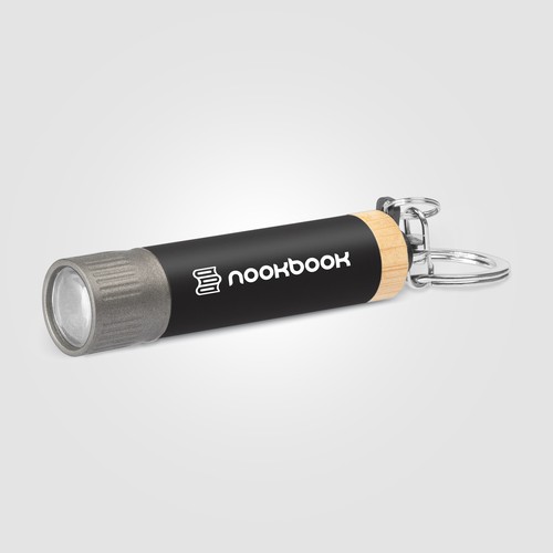 Lampe de poche porte-clés Reborn en aluminium recyclé - 1