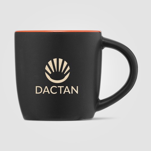 Zanzibar - Tasse en céramique noire matte de 355 ml avec ColourPop