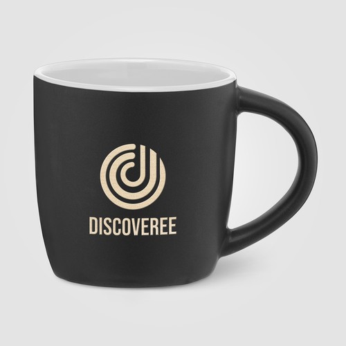 Zanzibar - Tasse en céramique noire matte de 355 ml avec ColourPop