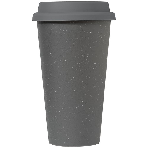 Equator - 265 ml Tumbler en céramique à double paroi avec couvercle en silicone
