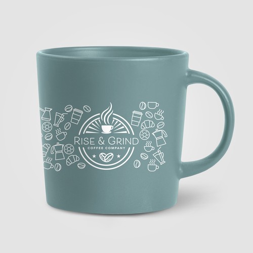 Madison - Mug en céramique matte glacée 355 ml