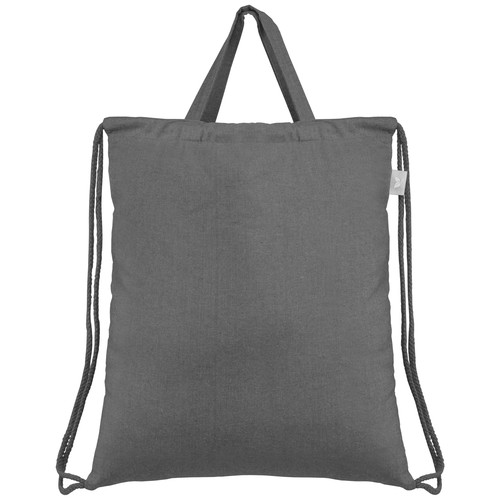 Palma - sac à cordon en coton recyclé Sac à cordon en coton recyclé 140 gsm
