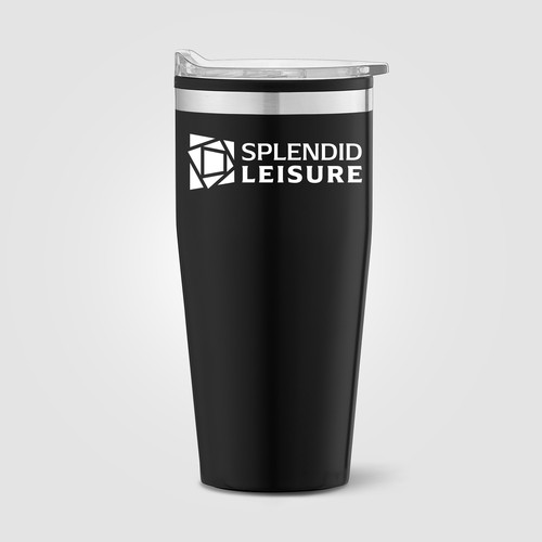 Jasper - Gobelet en acier inoxydable de 530 ml avec intérieur en plastique