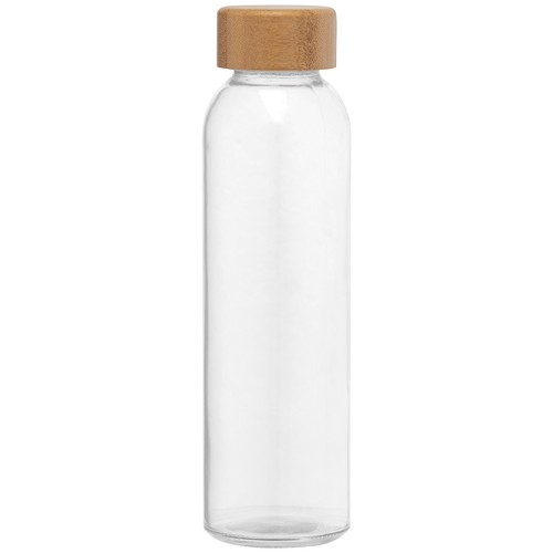 Alpine - 500 ml Bouteille en verre avec couvercle en bambou