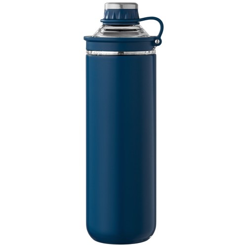 Bouteille Oasis avec couvercle et poignée en acier inoxydable recyclé - 680 ml