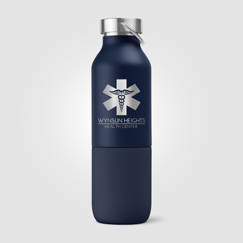 Freya Duo - 2-en-1 Bouteille en acier inoxydable recyclé à double paroi de 590 ml et gobelet de 325