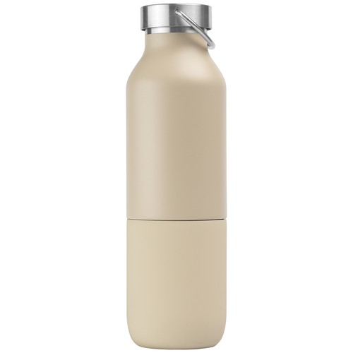 Freya Duo - 2-en-1 Bouteille en acier inoxydable recyclé à double paroi de 590 ml et gobelet de 325