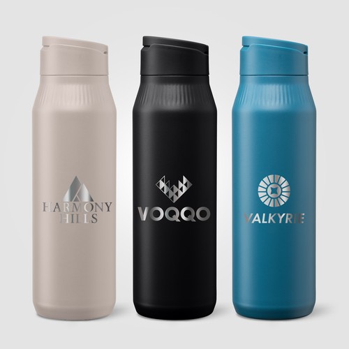 Gourde Majesty en acier inoxydable recyclé avec support selfie – 750 ml