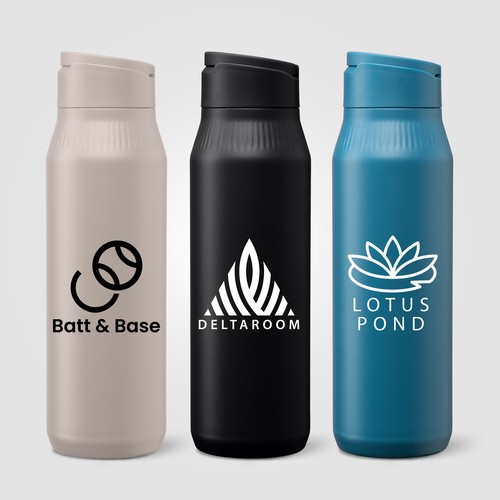 Gourde Majesty en acier inoxydable recyclé avec support selfie – 750 ml