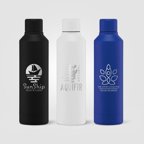 Olympus - 500 ml - Bouteille en acier inoxydable à double paroi doublée de cuivre avec couvercle à t