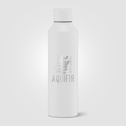 Olympus - 500 ml - Bouteille en acier inoxydable à double paroi doublée de cuivre avec couvercle à t