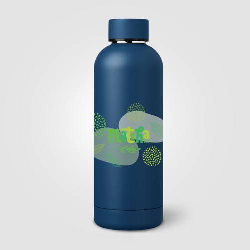 Gourde Astrid en acier inoxydable à double paroi - 530 ml