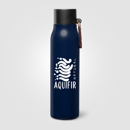 Gourde Strata isotherme en acier inoxydable recyclé avec mousqueton – 550&nbsp;ml