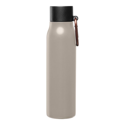 Gourde Strata isotherme en acier inoxydable recyclé avec mousqueton – 550&nbsp;ml