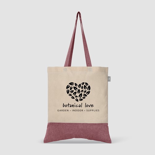 Quebec - Sac fourre-tout en coton recyclé bicolore 140 gsm