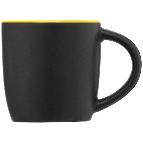 Mug Zanzibar en céramique ColourPop noir – 355&nbsp;ml