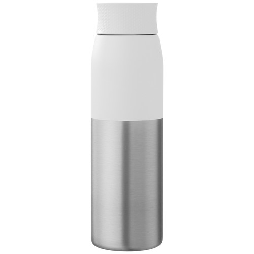 Bouteille Borealis à couvercle à torsion en acier inoxydable recyclé - 650 ml