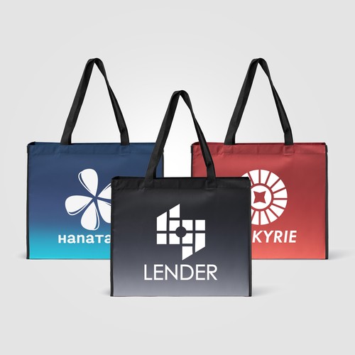 Sac fourre-tout Vilda en rPET effet dégradé – 10 L