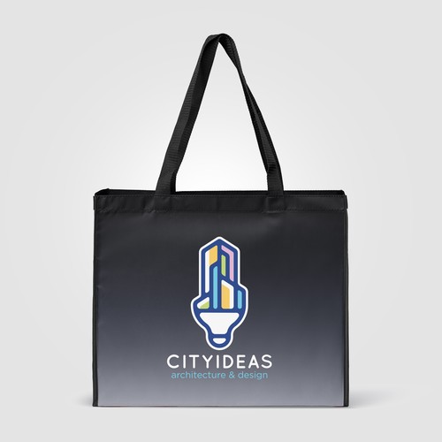 Sac fourre-tout Vilda en rPET effet dégradé – 10 L